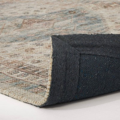  3'x5' Light Distressed Diamond Persian Style Rug Neutral - Threshold™ Designed With Studio McGee