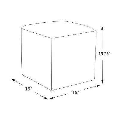  Lynwood Square Upholstered Cube - Threshold™ Designed With Studio McGee