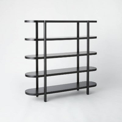  57" Portola Hills 5 Shelf Horizontal Bookcase - Threshold™ Designed With Studio McGee