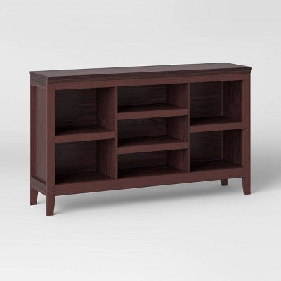  32" Carson Horizontal Bookcase With Adjustable Shelves - Threshold