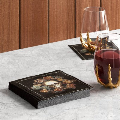  20pk Skull Beverage Napkins - Threshold™