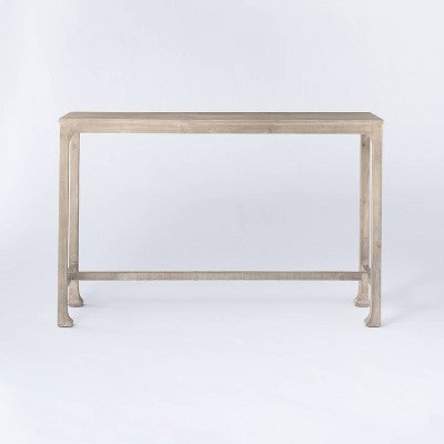  Belmont Shore Curved Foot Console Table Natural - Threshold™ Designed With Studio McGee Assembly Required