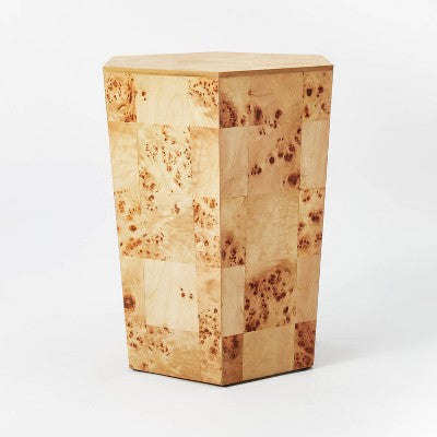  Ogden Burled Wood Accent Table - Threshold™ Designed With Studio McGee