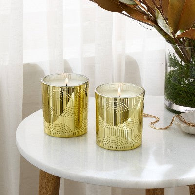 Candle Discovery Set - Warm Cider & Cinnamon + Vanilla Pumpkin - Threshold™