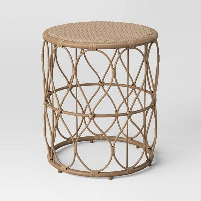  Britanna Patio Accent Table, Outdoor Furniture Natural - Threshold™