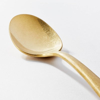  5pc Stainless Steel Flatware Set Gold - Threshold™ Designed With Studio McGee