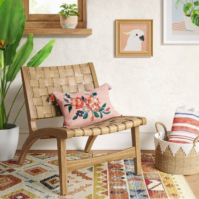  Ceylon Woven Accent Chair Natural - Threshold™