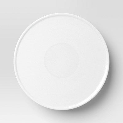  Porcelain Round Cake/Dessert Stand White - Threshold™: Tabletop Serving Stand, 12" Porcelain Dessert Holder