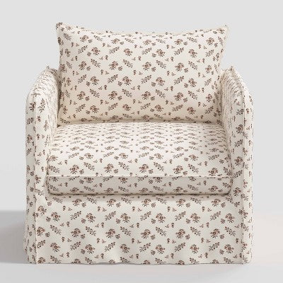  Berea Slouchy Lounge Chair With French Seams - Threshold™