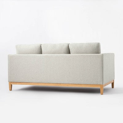 Woodland Hills Wood Base Sofa Light Gray - Threshold™ Designed With Studio McGee