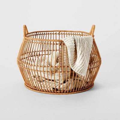  Round Decorative Baskets Natural - Threshold™