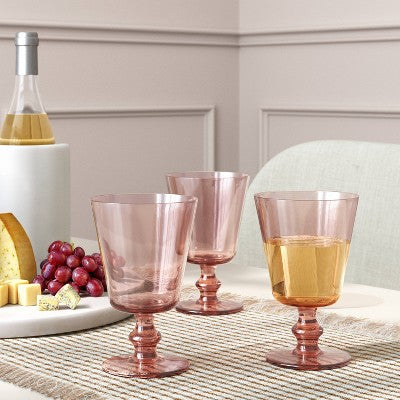  10.14oz Vintage Goblet Rustic Barn - Threshold™