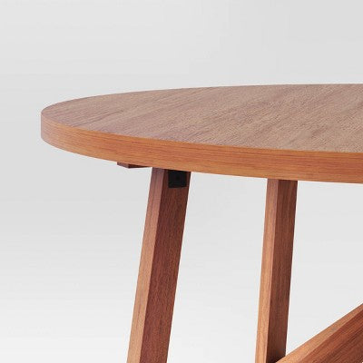  42" Clarksburg Round Dining Table Brown - Threshold™