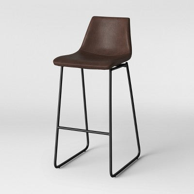  Bowden Faux Leather Barstool - Threshold™