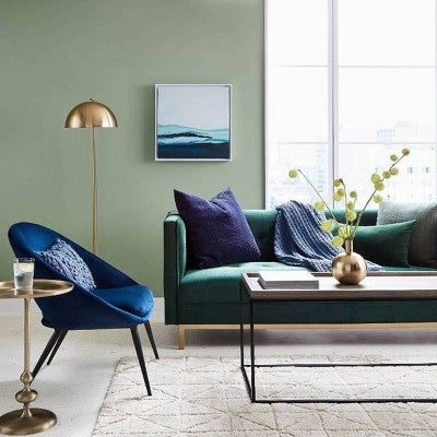 Londonberry Turned Accent Table Brass - Threshold