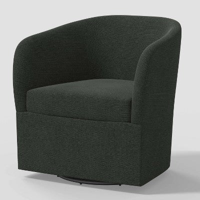  Rhea Swivel Chair In Linen - Threshold™