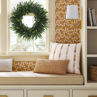 Preserved Olive Leaf Wreath - Threshold™