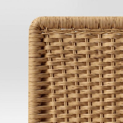  Wasson Woven Metal Leg Counter Height Barstool Tan - Threshold™