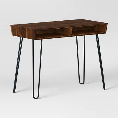  Hairpin Writing Desk With Storage - Threshold™