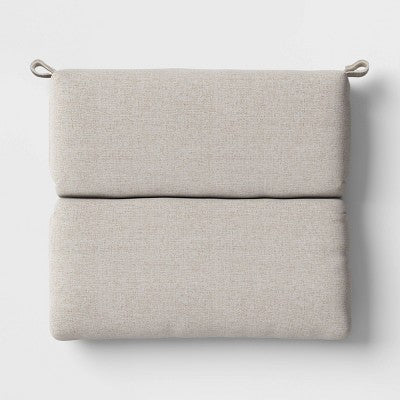  18"x20" Heathered Outdoor Chair Seat Cushion - Threshold™