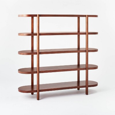  57" Portola Hills 5 Shelf Horizontal Bookcase - Threshold™ Designed With Studio McGee