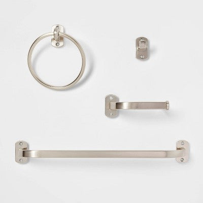  4pc Bath Hardware Set - Threshold™