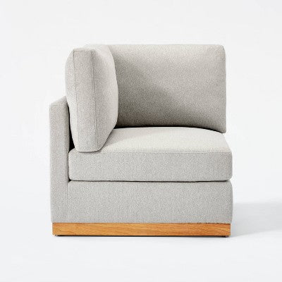 Woodland Hills Modular Sectional Corner Light Gray - Threshold™ Designed With Studio McGee