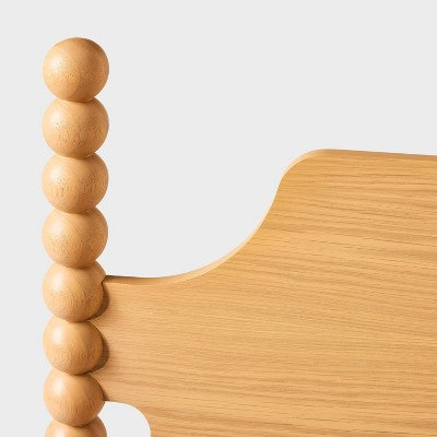 Modern Turned Wood Bed Brown - Threshold™ Designed With Studio McGee