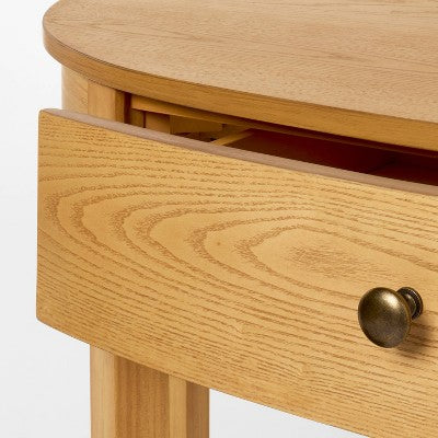  Harriett Console Table Natural Wood - Threshold™ Designed With Studio McGee