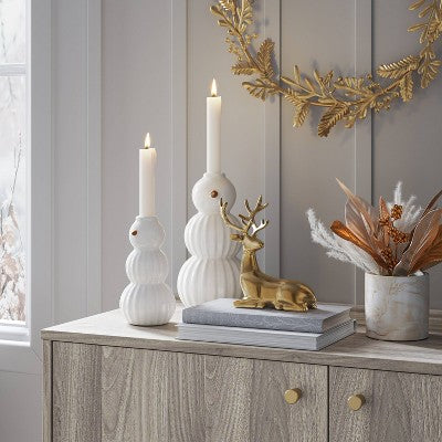 Artificial Plant Small Gold Leaf Arrangement - Threshold™