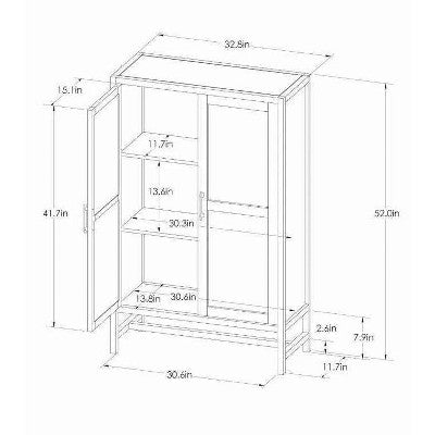  Warwick Library Cabinet - Threshold