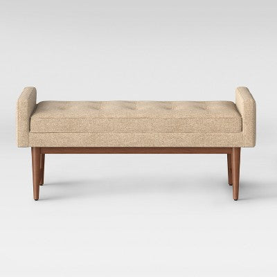 Verken Mid Century Modern Settee Bench - Threshold™
