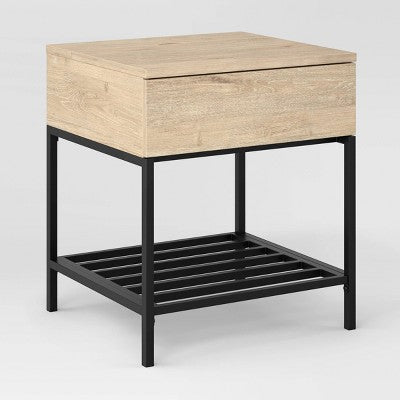  Loring End Table With Charging Station - Threshold™