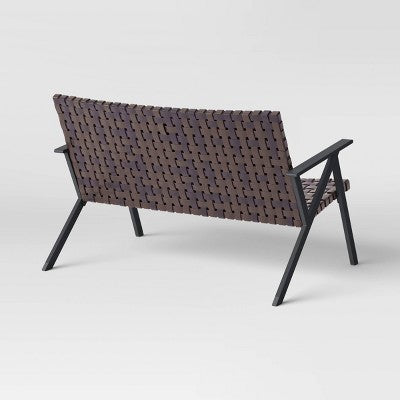  Campton Wicker Patio Loveseat Without Cushion - Threshold™