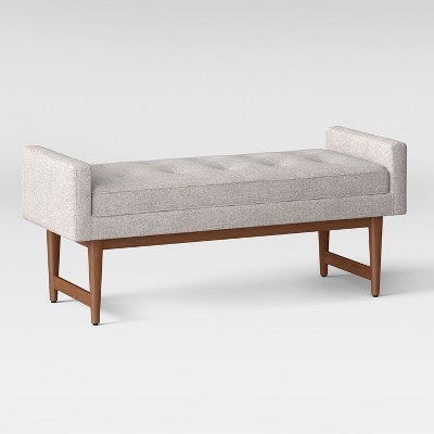  Verken Mid Century Modern Settee Bench - Threshold™