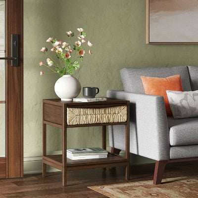  Withania Accent Table - Threshold™: Wood Composite, Decorative Storage Cabinet With Drawer