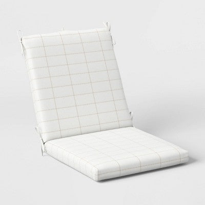  Woven Grid Outdoor Chair Cushion - Threshold™