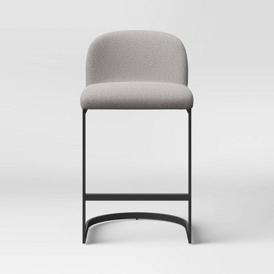  2pk Jules Cantilever Armless Upholstered Counter Height Barstool - Threshold™