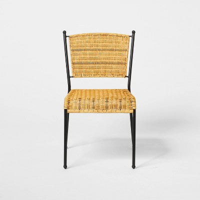  2pk Woven Metal Dining Chair - Threshold™ Designed With Studio McGee