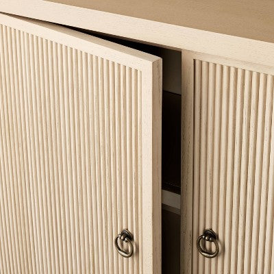  Elder 2 Door Cabinet Natural - Threshold™ Designed With Studio McGee