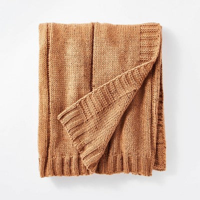  Woven Striped Knit Nep Throw Blanket - Threshold™ Designed With Studio McGee
