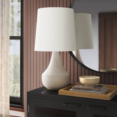  Montreal Wren Assembled Table Lamp White - Threshold™