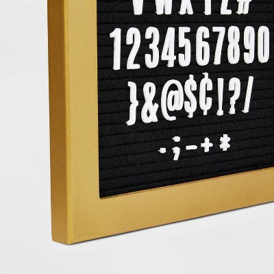  12"x9" Letterboard Set With Letters - Threshold™