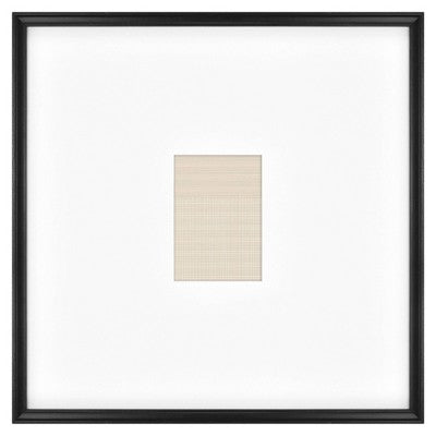  21.49" X 21.49" Matted To 5" X 7" Gallery Single Image Frame Black - Threshold™ Designed With Studio McGee