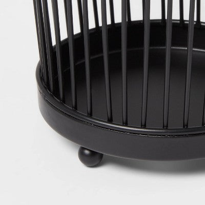  Iron Wire Utensil Holder Black - Threshold™: Kitchen Storage, Utensil With Wired Mesh, 6.6" Height, Spot Clean