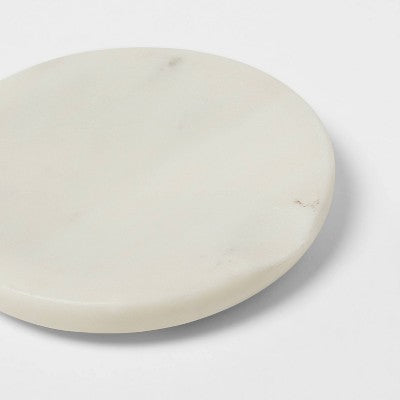  Marble Spoon Rest - Threshold™: Off-White Utensil Holder For Stove, Spot Clean, 4" Height