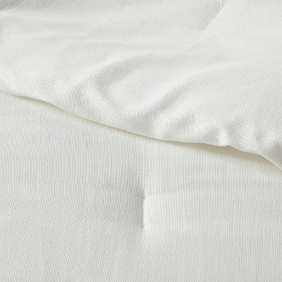  Family-Friendly Comforter & Sham Set Chambray - Threshold™