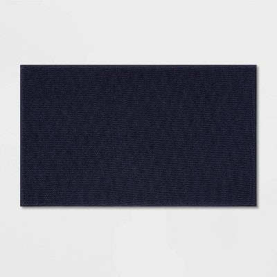  20"x34" Fine Chenille Memory Foam Bath Rug - Threshold™