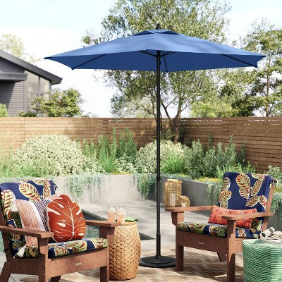  Calathea Outdoor Chair Cushion Navy - Threshold™