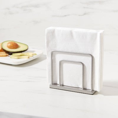  Steel Napkin Holder Nickel - Threshold™